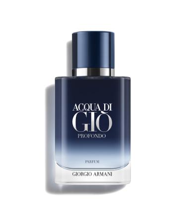 Armani Beauty - Acqua di Gi Profondo - Parfum - Cologne for Men - Foug re Aromatic & Ambery Men s Fragrance - Bergamot Everlasting essence Citrus & Patchouli Notes 1 Fl Oz (Pack of 1)