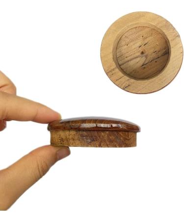 Teak Wood Boat Steering Wheel Center Cap - 2-1/2 inch - Marine Destroyer Steel Hardware - Buy Online on GoSupps.com
