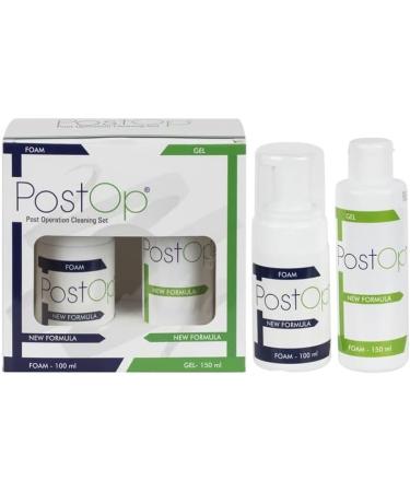 PostOp Hair transplant post-kit shampoo + foam. Specially developed for aftercare (hair transplant - FUE and FUT operation). - Buy Online on GoSupps.com