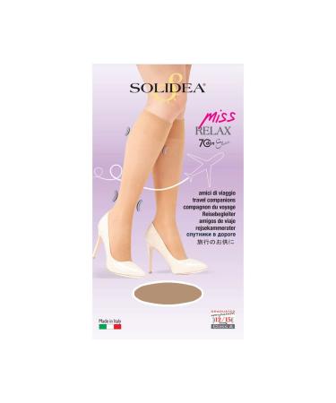 Solidea women socks beige sand s