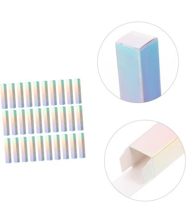 Homoyoyo Bo tes De Gloss L vres En Papier Lot De 50 Taille Standard L g res Pour Emballage Et Stockage De Rouges L vres Pliables Pour Usage Commercial - Buy Online on GoSupps.com