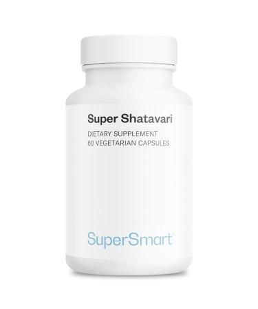 Super Shatavari - Soutien Naturel pour la M nopause - R duction des Bouff es de Chaleur Sueurs Nocturnes Fatigue et Changements d Humeur - Etude clinique - 60 G lules V g tales - SuperSmart
