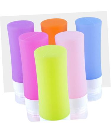Beavorty silicone travel containers Silicone liquid Bottle shampoo travel container foaming soap dispenser Refillable Tube travel shampoo bottle shampoo dispenser bottle lotion Disposable medium Blue - Buy Online on GoSupps.com
