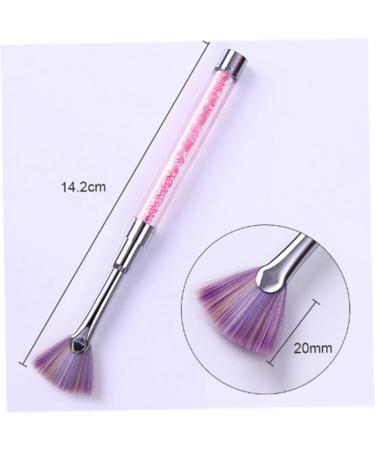 Ipetboom 1pc Painting Nail Art Nail Brush Pen Nail Art Tips Builder Brush Uv Gel Nail Brush Nail Drawing Pen Nail Art Liner Brush Extension Gel Brush Fan Nail Brush Paint Pen Manicure medium Pink - Buy Online on GoSupps.com