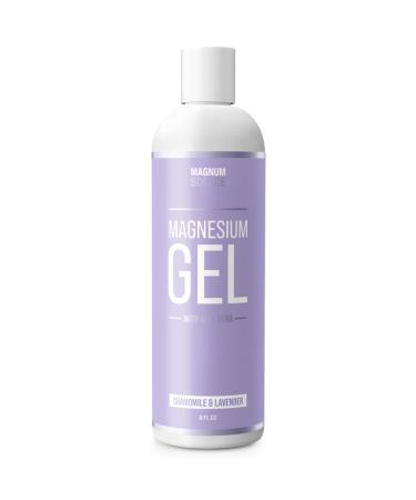 Magnesium Gel Topical for Muscles - Body Massage Gel with Pure Magnesium Chloride and Aloe Vera (Chamomile & Lavender) Chamomile Lavender