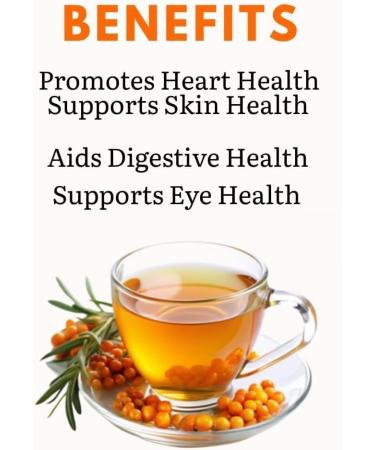Sea buckthorn berry powder | More than 100 cups | Dried berries from the Himalayas of Ladakh | 100 g - Buy Online on GoSupps.com