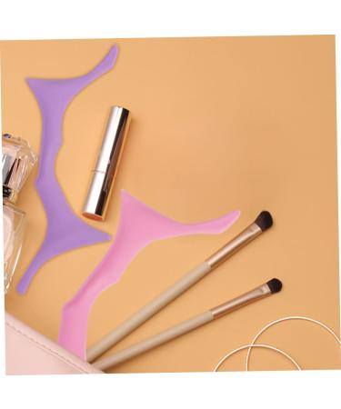 Abaodam brow guide template brow makeup supplies eyebrow shaping stencil Makeup Tools USB 17.3x5.9cm Pink - Buy Online on GoSupps.com