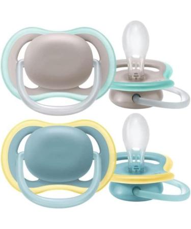 Philips Avent Ultra Air Pacifier Set 18+ Months - 4 Pieces with Sterilization Box | International Shipping Available - Buy Online on GoSupps.com