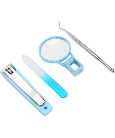 Elderly Nail Clippers with 2x Magnifying Glass Ergonomic Design for Fingers and Toenails - Buy Online on GoSupps.com