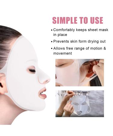 Reusable Silicone Face Mask Cover - 1 Piece (2 Pack) | Vapor-Water-Density Beauty Mask for Ultimate Comfort - Buy Online on GoSupps.com