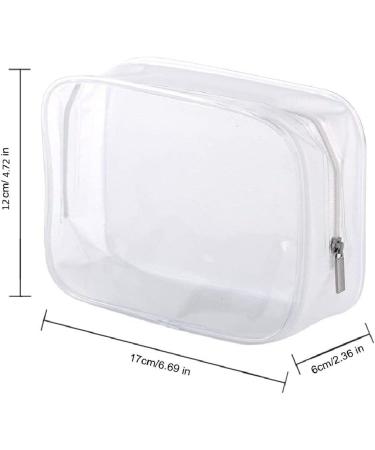 Shop PVC Cultural Bag Set - TSA-Tested Portable Travel Organizers (5 Pieces) - White Small Bathroom & Vacation Essentials - Buy Online on GoSupps.com