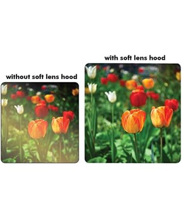 67mm Digital Tulip Flower Lens Hood for Canon Nikon Olympus Pentax Sony Sigma Tamron SLR Lenses - Includes Microfiber Cleaning Cloth - Buy Online on GoSupps.com