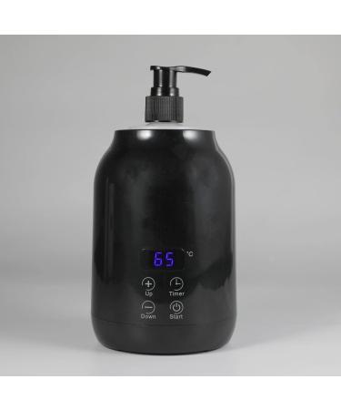 Colcolo Black Oil Warmer for Bottles - Heated Massage Oil & Lotion Warmer with 2 Empty Bottles | Best Massage Tools - Buy Online on GoSupps.com