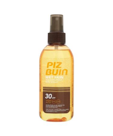 Piz Buin Wet Skin Spray SPF 30 - Unisex Sunscreen for All Skin Types | 5 oz - International Shipping Available - Buy Online on GoSupps.com