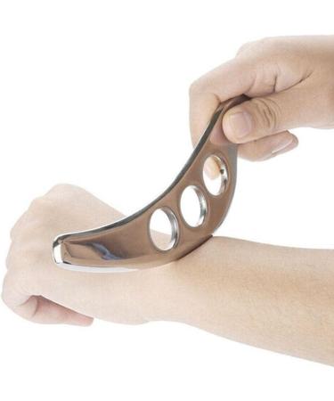 Bvspa Gua Sha Tool - Steel Massage Tool for Myofascial Release & Physiotherapy | Cockroach Skin Release Tissue Care - Buy Online on GoSupps.com