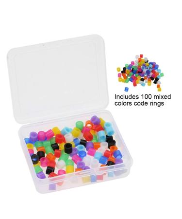 100 Pcs Orthodontic Codering Dental Identification Rings - Multi-Colored Code Rings for Effective Orthodontic Methods - Buy Online on GoSupps.com