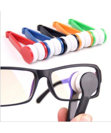 Family Owned Business 5 Pcs Mini Sunglass Cleaning Kit | Microfiber Eyeglass Cleaner Tool with Soft Brush | Colorful Glasses Cleaners - Buy Online on GoSupps.com