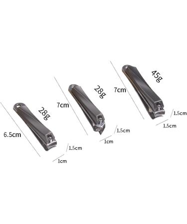 HCHGJKN Nail Clippers Single Stainless Steel Nail Clippers Oblique Nail Clippers Nail Clippers for Manicure And Nail Tools(S) - Buy Online on GoSupps.com