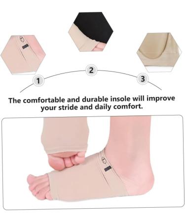 FOMIYES 9 Pairs Arch Correction Socks & Insoles - Cushion Support for High Arches | Foot Arch Support for Men & Women - Buy Online on GoSupps.com