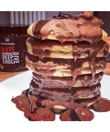 THE PROTEIN WORKS Flavored Peanut Butter - THE PROTEIN WORKS - Brownie and Chocolate Chunks - 500g - Buy Online on GoSupps.com
