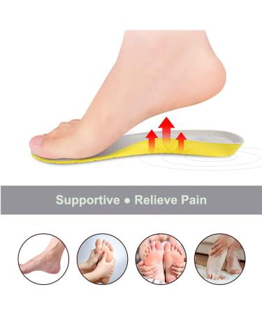 Buy Memory Foam Shoe Insoles for Men Women & Kids - Arch Support Cushioning & Pain Relief | International Shipping - Buy Online on GoSupps.com