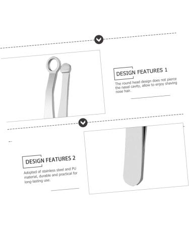 Ipetboom Nose Hair Trimmer Set - Eyebrow Clippers & Nasal Hair Remover Tool for Men & Women | International Shipping Available - Buy Online on GoSupps.com