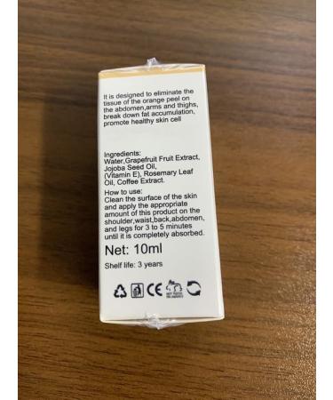 Skinetic Grapefruit Essential Oil - Boost Skin & Banish Cellulite | 2pcs for Waist Legs Arm Back Belly & Hips - Buy Online on GoSupps.com