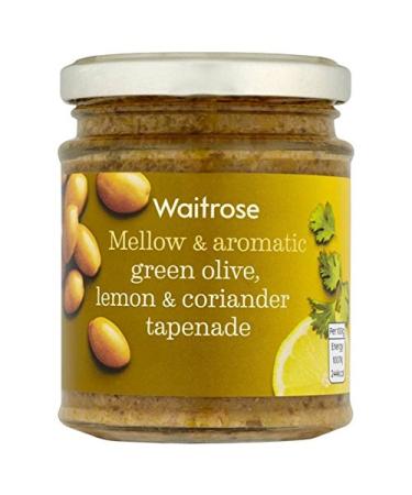 Waitrose Waitrose Tapenade Green Olive Lemon & Coriander 165 g