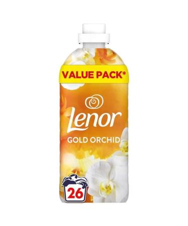 Lenor Beads Gold Orchid + Lenor Fabric Conditioner 26 Wash Gold Orchid Bundle - Long-Lasting Fragrance and Softness for Fresh Laundry