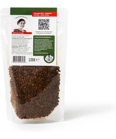 PAKKA Baies d'argousier bio issues du commerce quitable s ch es au soleil non huil es non sucr es sans soufre avec p pins cueillette sauvage en Ouzb kistan petits agriculteurs vegan (125 g) - Buy Online on GoSupps.com