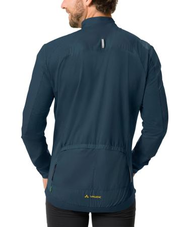 VAUDE Men's Furka Air Jacket S - Dark Sea | Lightweight Breathable Eco-friendly eCommerce Shipping Worldwide - Buy Online on GoSupps.com