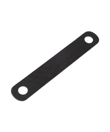 Wazsnhm Leather Shoulder Strap Pad Padding Thick Replacement for Purses Handbag Satchels black