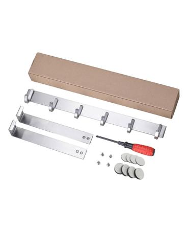 Alipis Stainless Steel Hooks Behind Door Organizer Hooks Bathroom Hooks Hook up Door Hook No Punching