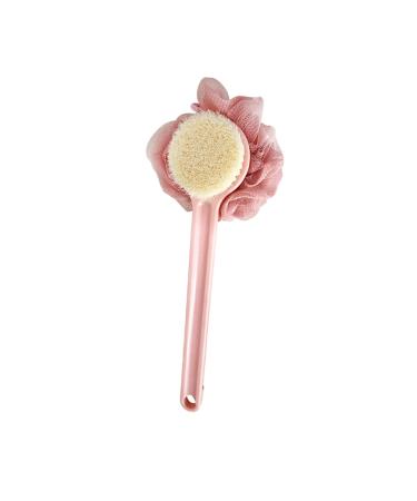 Hemoton Bath Sponge 1pc Bath Brush Bath Brush Loofah Sponges Bath Pouf Back Cleaning Scrubbers Pink Take a Bath Nylon Brush Bath Scrubber
