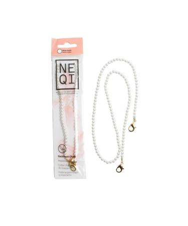 Neqi chains white pearls - mask chain
