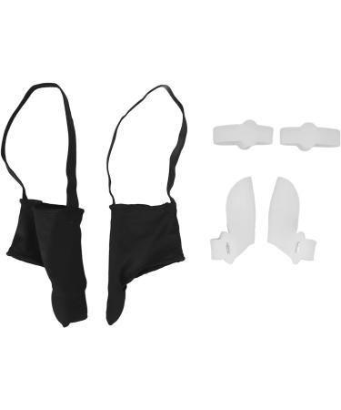 Hallux Valgus Corrector - Wear Resistant Straightener for Toe Correction, Black (Size L) - Buy Online on GoSupps.com