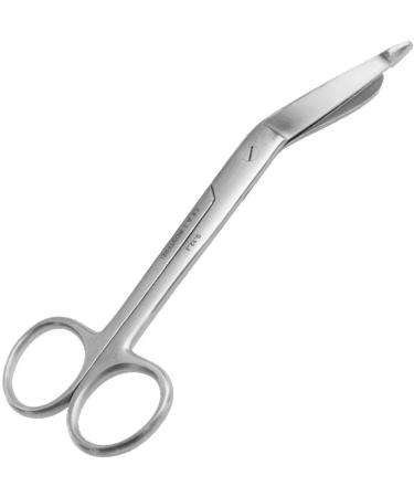 May Set: Sturdy Stainless Steel First Aid Scissors (18.5 cm) & Straight End Clamp (13 cm) - Perfect for Home & Travel - Buy Online on GoSupps.com