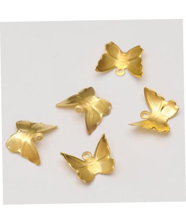 FOMIYES 200 Pcs Tiara Hairpin Accessories Hair Elastics Pendant Iron Accessories Headgear Headband Tassel 1.2*1*0.8cm As Shown - Buy Online on GoSupps.com