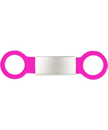 Personalized Silicone Dog ID Tags - 2 Pack Engraved Pet Identity Brands for Dogs & Cats | Fuchsie M - Buy Online on GoSupps.com