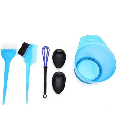 Salon Mixing Bowl Hair Dyeing Salon Tool Hair Dyeing Comb for Tint Mixing Coloring Hair Color Mixing Dyeiny blue - Buy Online on GoSupps.com