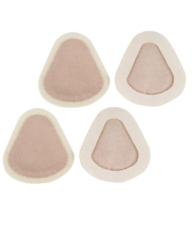 HEALLILY 2 Pairs Corn Remover Corn Cushion Pads Self Adhesive Corn Protectors Breathable Foot Care Stickers Blister Bandages for Pain Relief Toes Skin Color