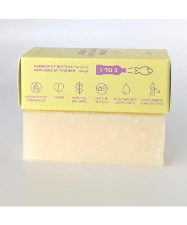 Eco-Friendly Natural Stain Remover Laundry Bar - Plastic-Free & Sustainable Cleaning Solution - Buy Online on GoSupps.com