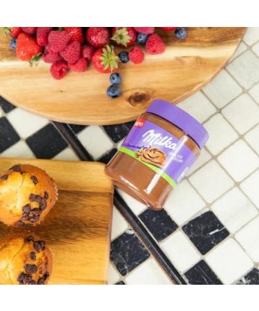 Milka Hazelnut and Cocoa Spread made with 100% Alpine milk and sunflower oil 600g - Buy Online on GoSupps.com