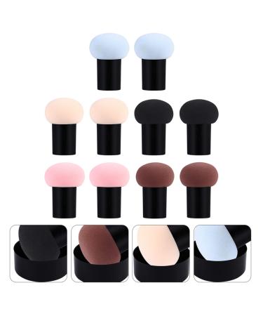 Beaupretty 20 Pcs Mushroom Head Makeup Sponge Puff - Assorted Colors - Perfect for Flawless Cosmetic Application - International Shipping Available - Buy Online on GoSupps.com