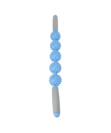 Angrek Muscle Relaxation Scooter - Five Balls Fascia Blaster & Massage Roller | Light Blue - Buy Online on GoSupps.com