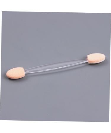 Baluue 50pcs Two-color Eyeshadow Brush Eyeshadow Cosmetic Cosmetic Wand Plastic Handle White - Buy Online on GoSupps.com