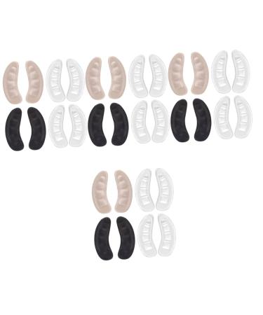 Gatuida 16 Pairs Protection pad Anti-wear Stickers Non-Slip Heel Grips for Womens Shoes That are Too Big Liner Sponge Shoes Pads Grip Heel Protection Pads Fudge Women's mat