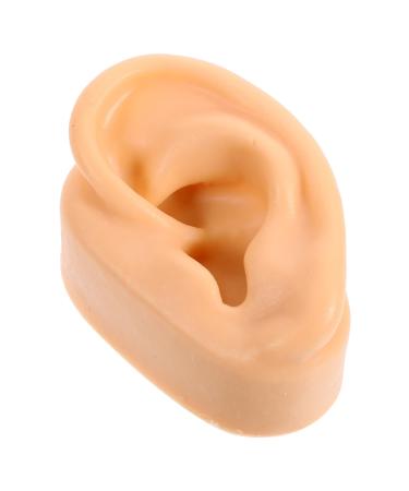 NOLITOY decorate ear prank models silicone ear mold ear model earrings earplugs silicone ear model ear model ear prank prop Model mold ear