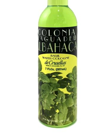Basil Water Cologne (Colonia Agua De Albahaca) 7 Fl. Oz. - Buy Online on GoSupps.com