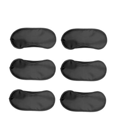Healvian 20pcs Silk Eye Mask Sleeping Mask Travel Eye Patch Eye Rest Blackout Game Blindfold Black Blinder Sleeping Eye Patch Facial Mask Airplane to Sleep Eye Mask Eye Patch